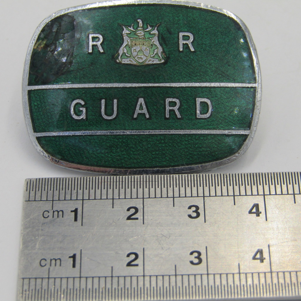 Rhodesia Railways Guard Breast Badge
